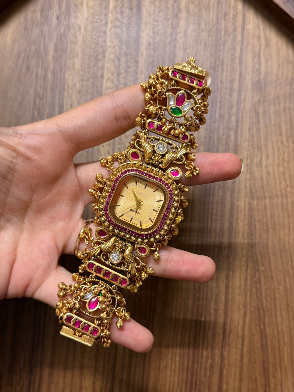 Square dial Ranisahiba(GOLDEN)