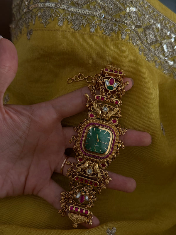 Square dial Ranisahiba(GREEN)