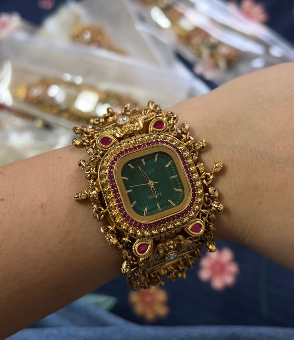 Square dial Ranisahiba(GREEN)