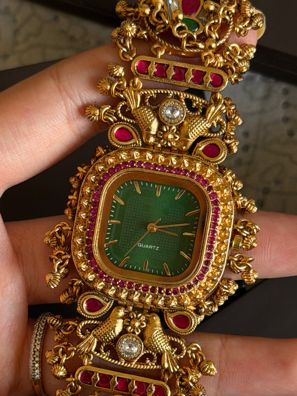 Square dial Ranisahiba(GREEN)