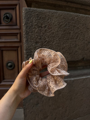 Lace Net Scrunchie