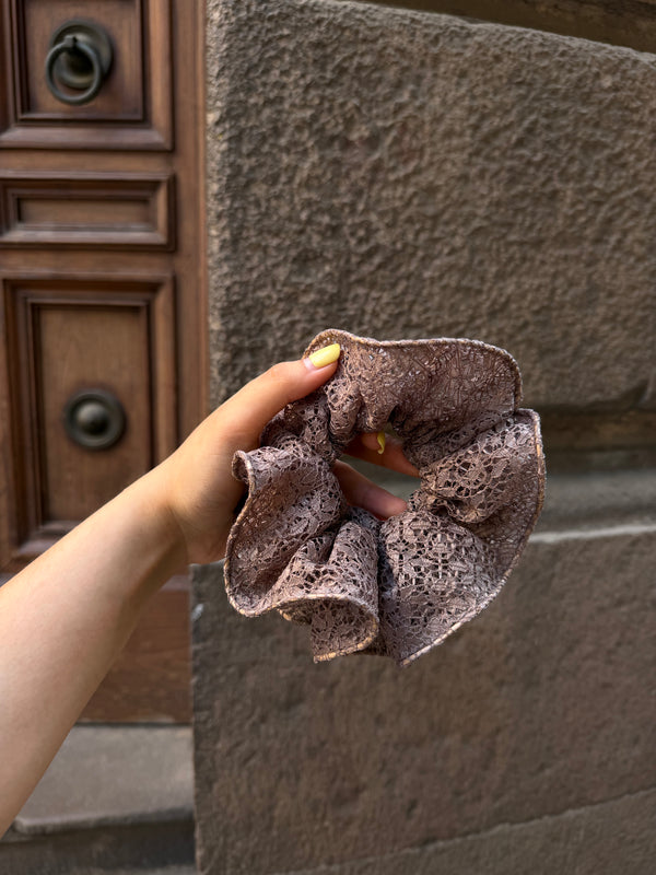 Lace Net Scrunchie